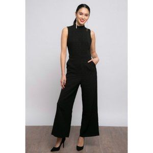 Anthropologie | Charley Mock Neck Jumpsuit (WORN ONCE)